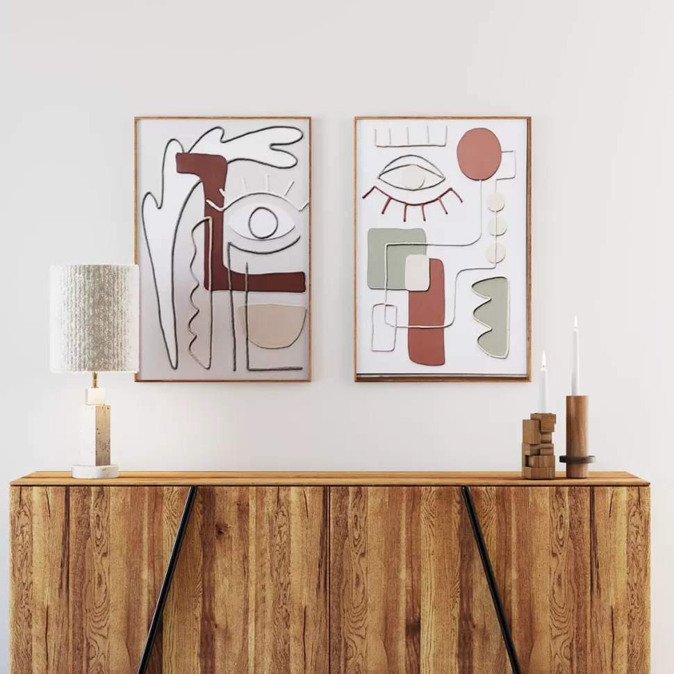 KARE Design Canvas Art Eye Left 60x90cm Outlet