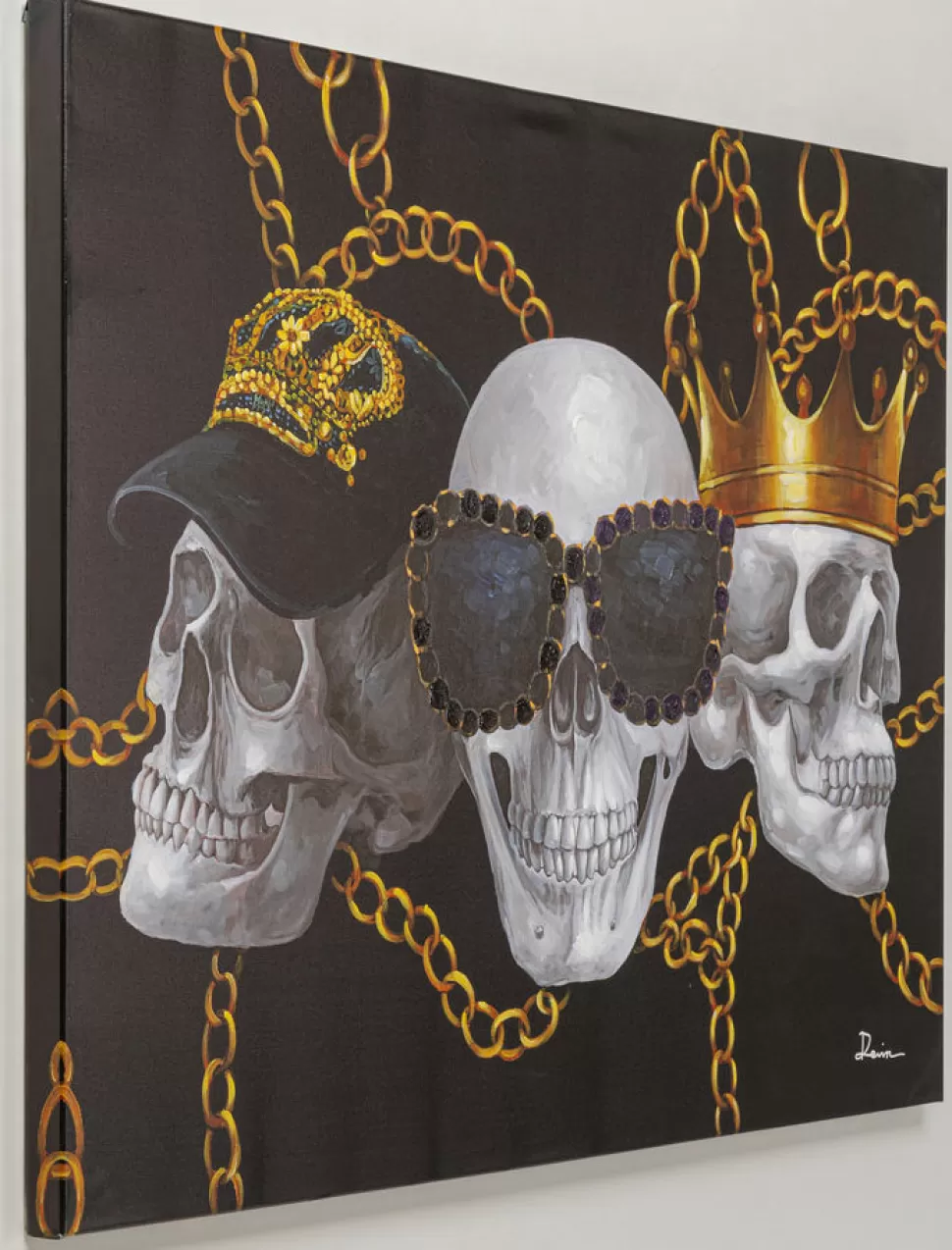 KARE Design Canvas Skull Gang 90x120cm Best