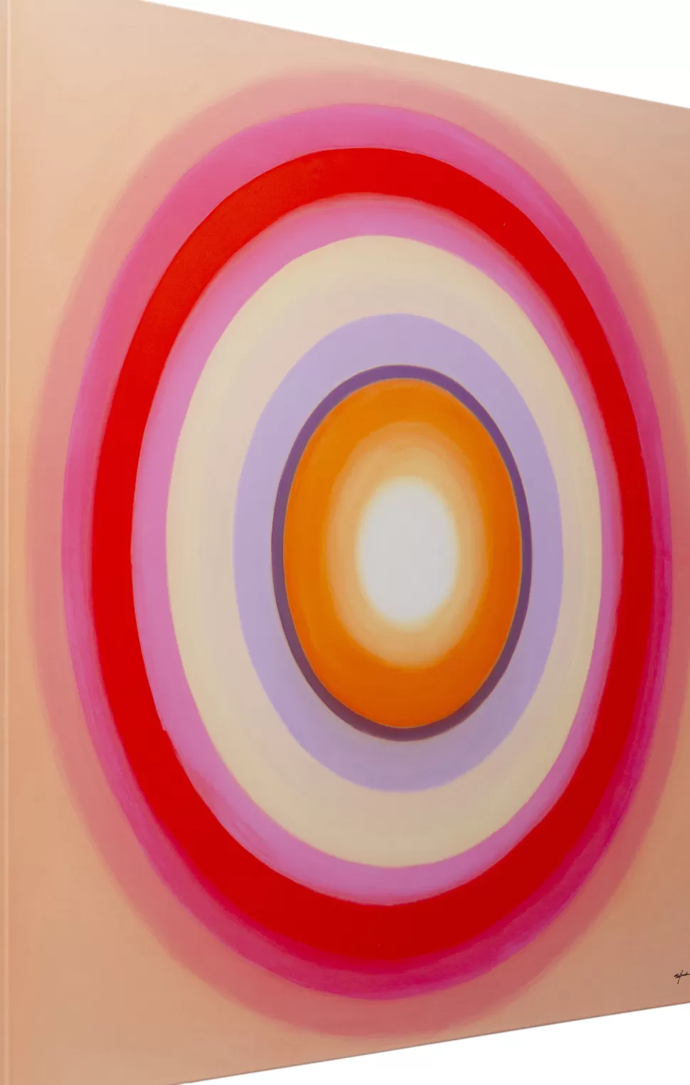 KARE Design Canvas Tendency Circle Pink 120x120cm Discount