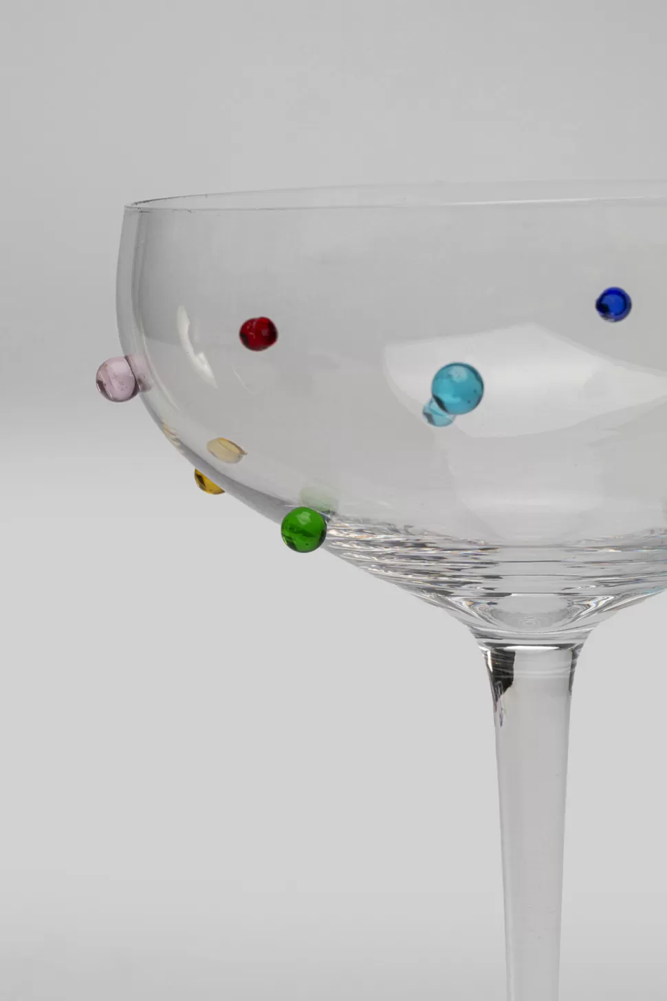 KARE Design Cockailglas Glass Party Dots 19cm Online