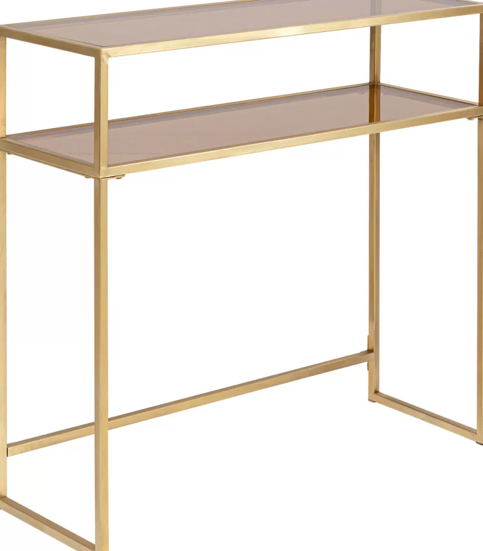 KARE Design Console Loft Goud 85x80cm New