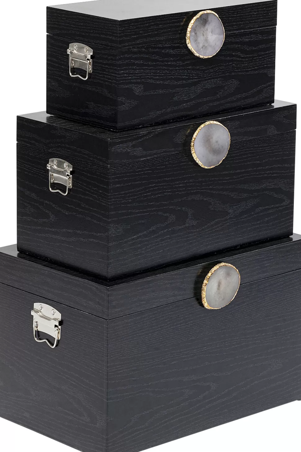 KARE Design Deco Box Nifty Black (3/Set) Discount