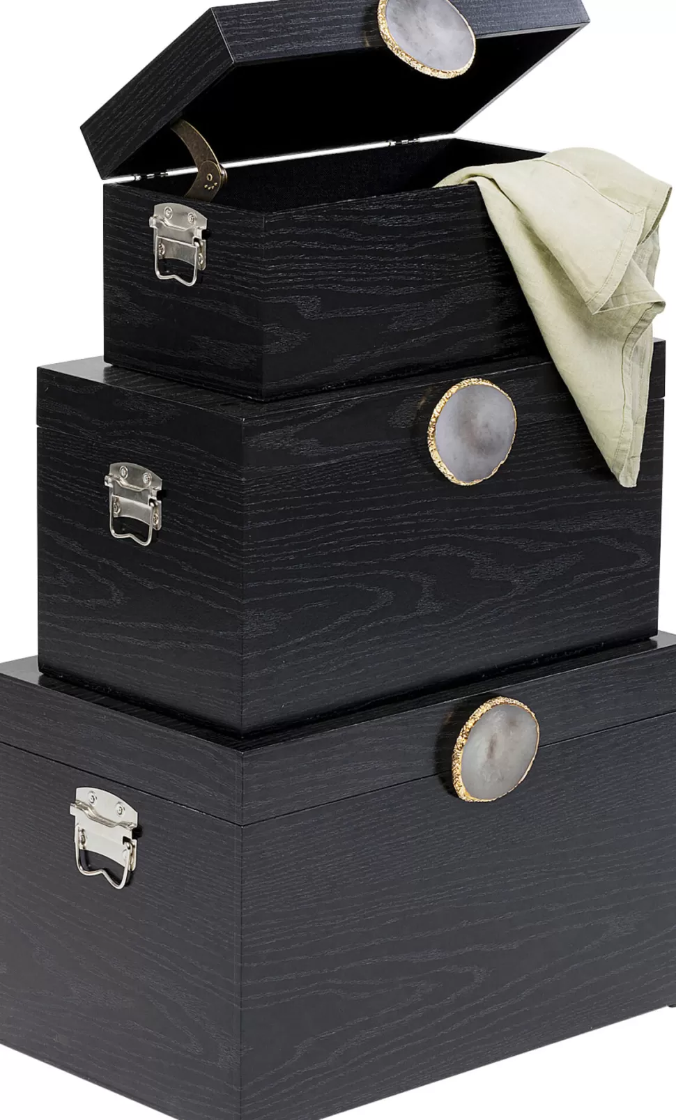 KARE Design Deco Box Nifty Black (3/Set) Discount