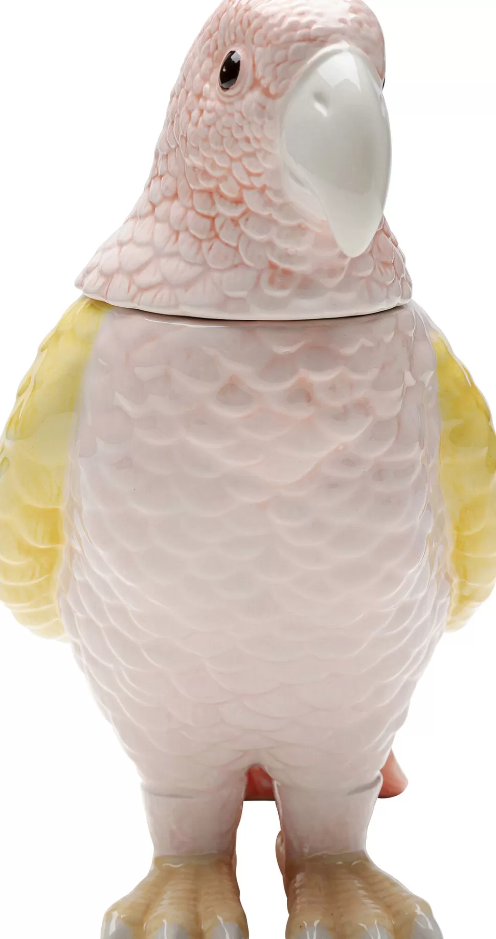 KARE Design Deco Kan Exotic Bird Giallo 23cm New