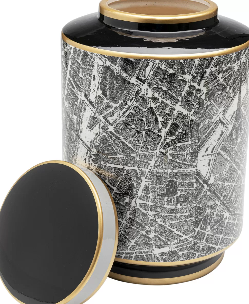 KARE Design Deco Pot Streets Of Paris 22cm Clearance