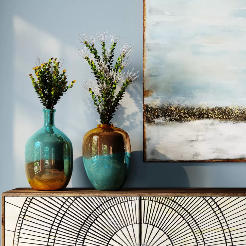 KARE Design Deco Vaas Lizy Shine Multi 50cm Sale