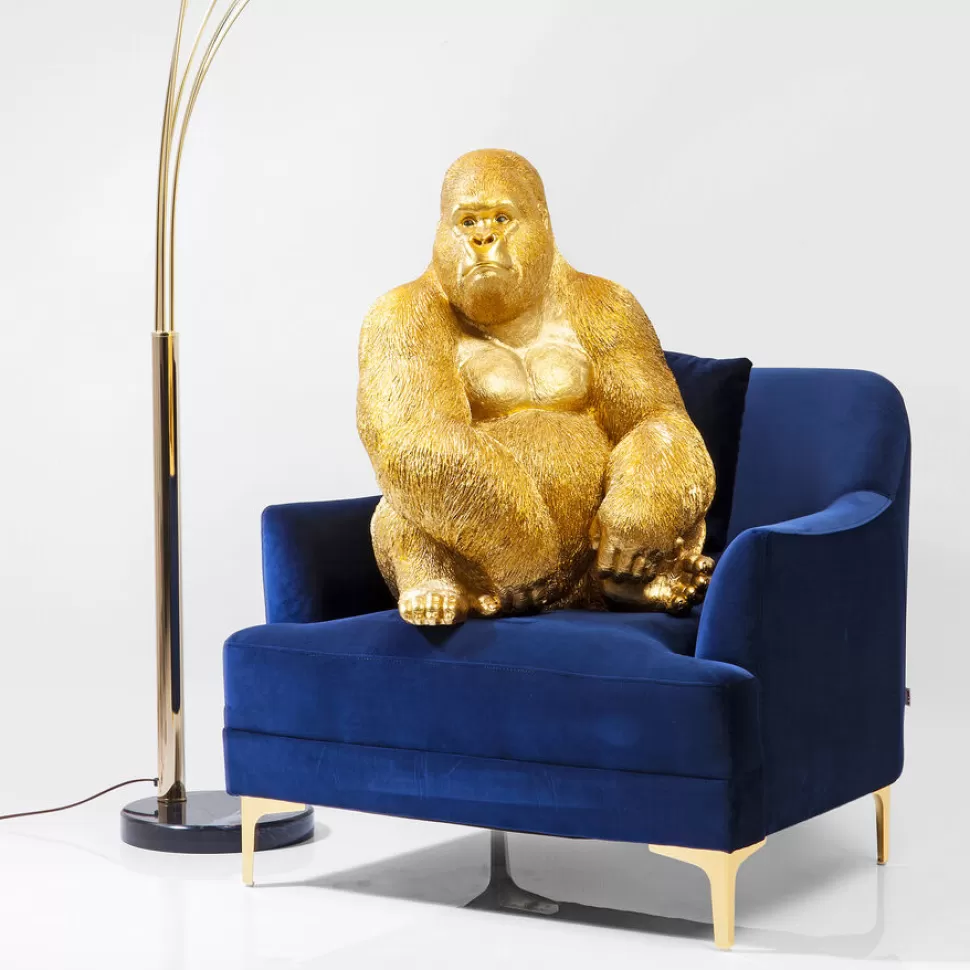 KARE Design Decofiguur Aap Gorilla Side XL Goud Outlet