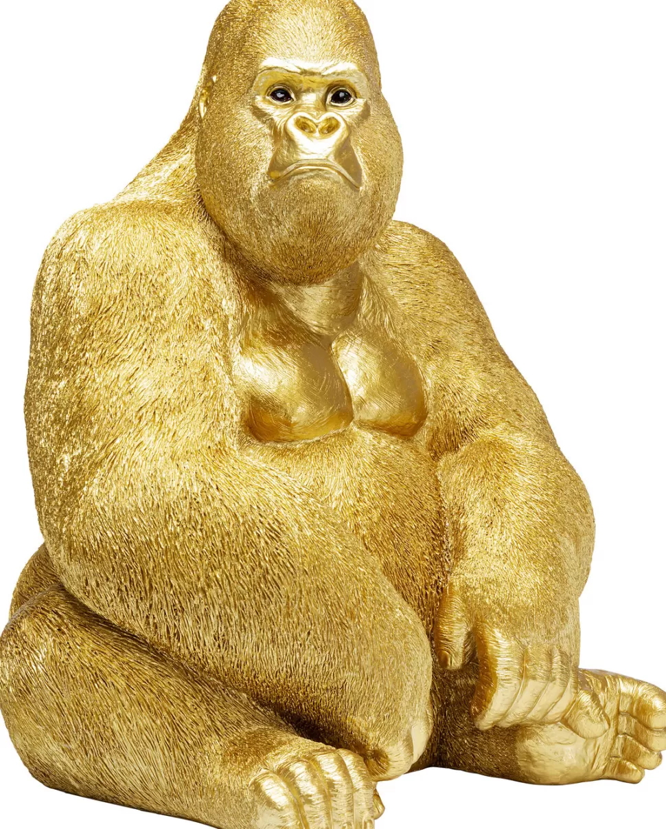 KARE Design Decofiguur Aap Gorilla Side XL Goud Outlet