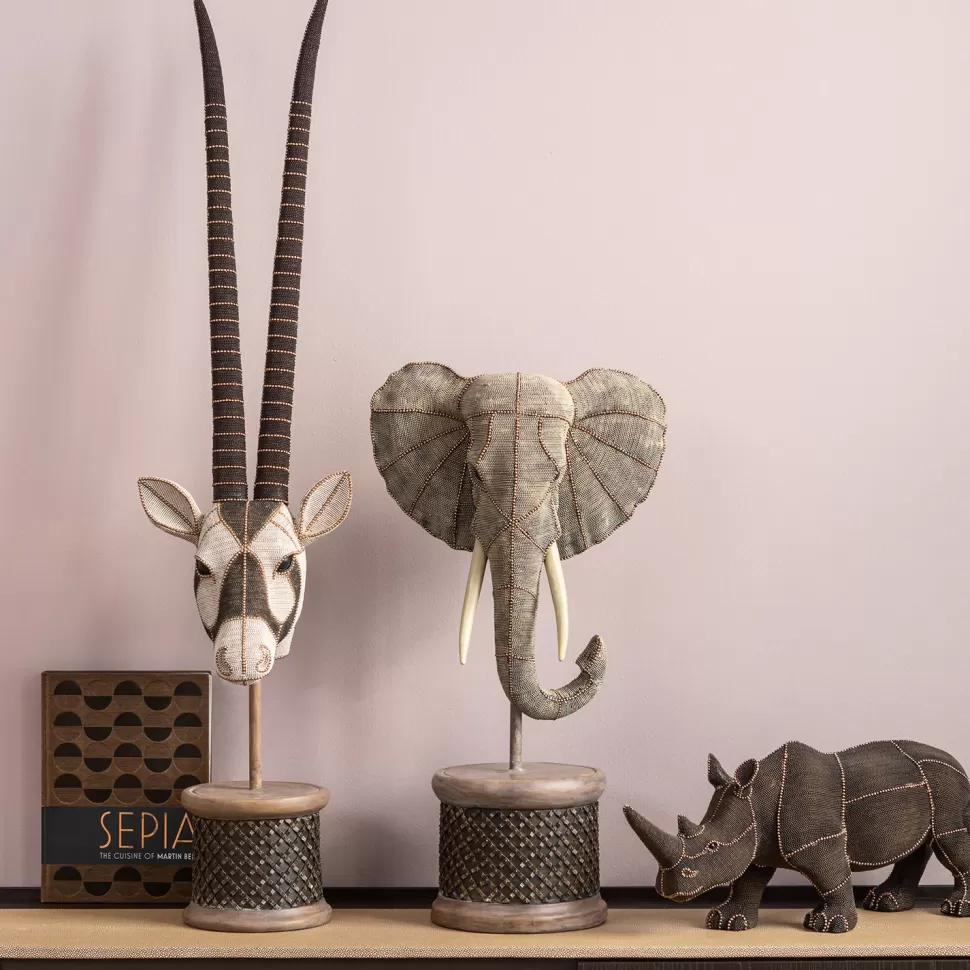 KARE Design Decofiguur Antilope Head Pearls 124cm Outlet