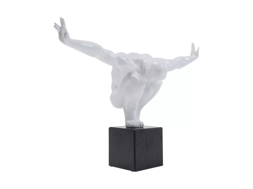 KARE Design Decofiguur Atleet Wit Klein Shop