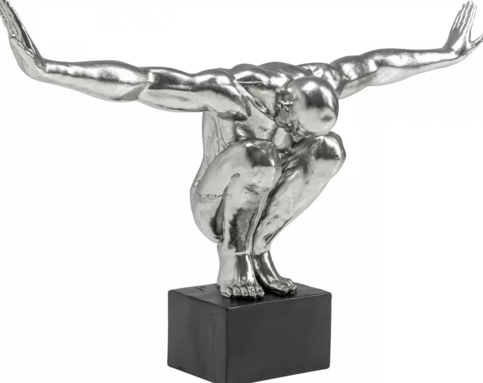 KARE Design Decofiguur Atleet XL Zilver Online