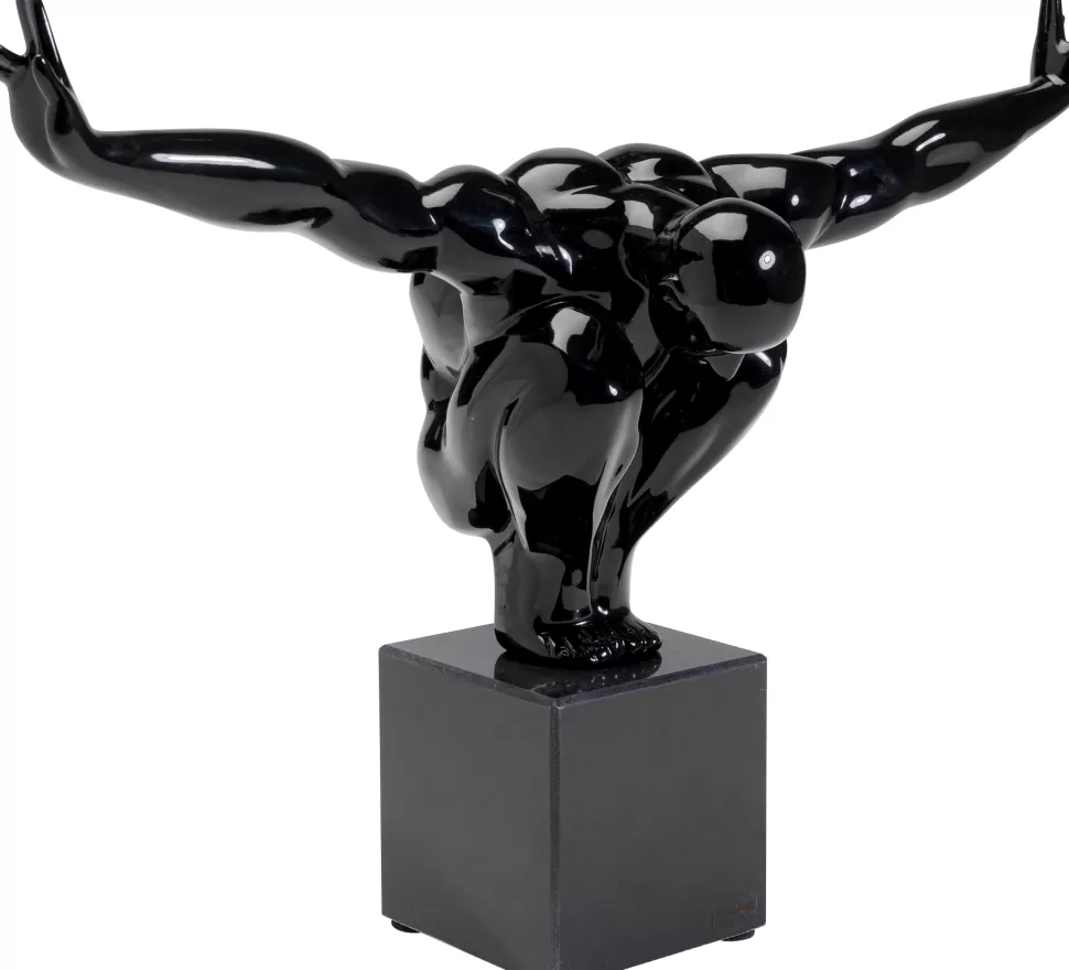 KARE Design Decofiguur Atleet Zwart New