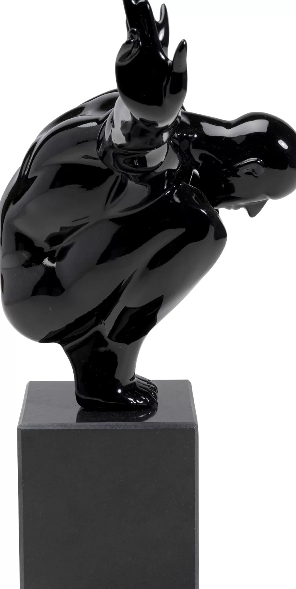 KARE Design Decofiguur Atleet Zwart New