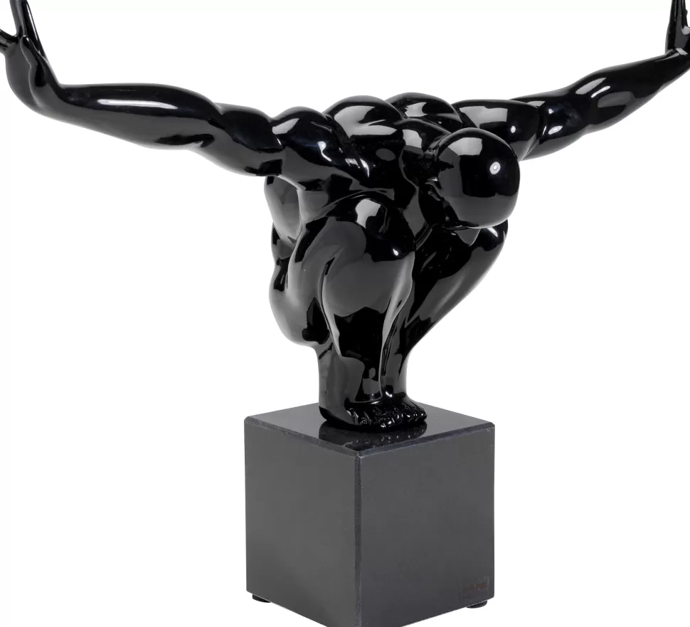 KARE Design Decofiguur Atleet Zwart Klein Best