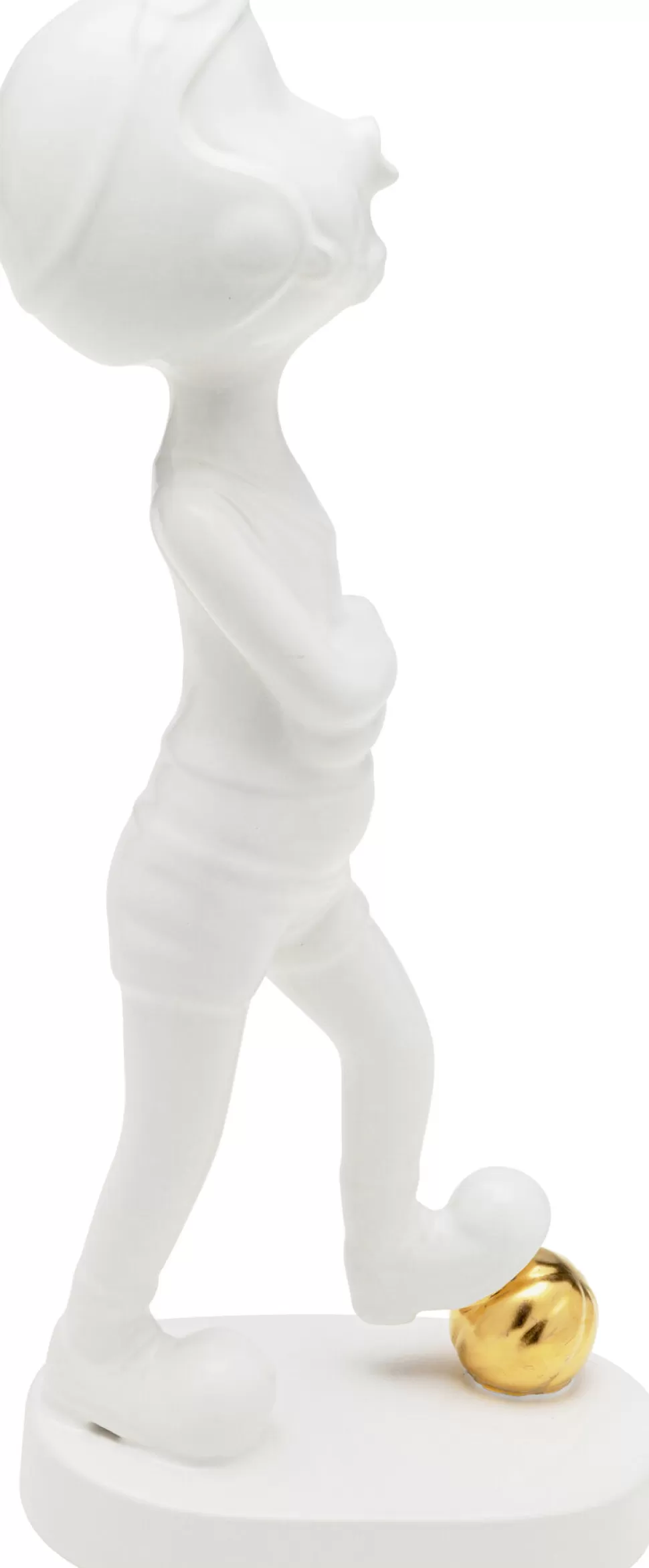KARE Design Decofiguur Ball Girl White 29cm Outlet