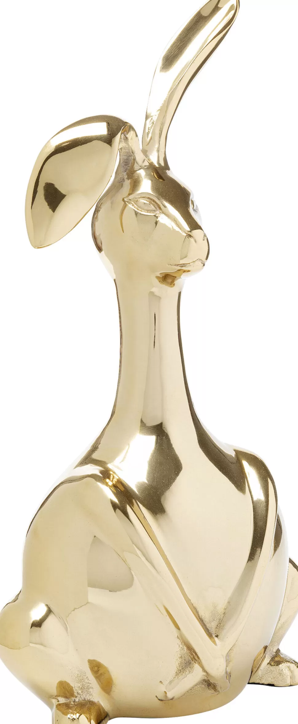 KARE Design Decofiguur Bunny Gold 37cm Store