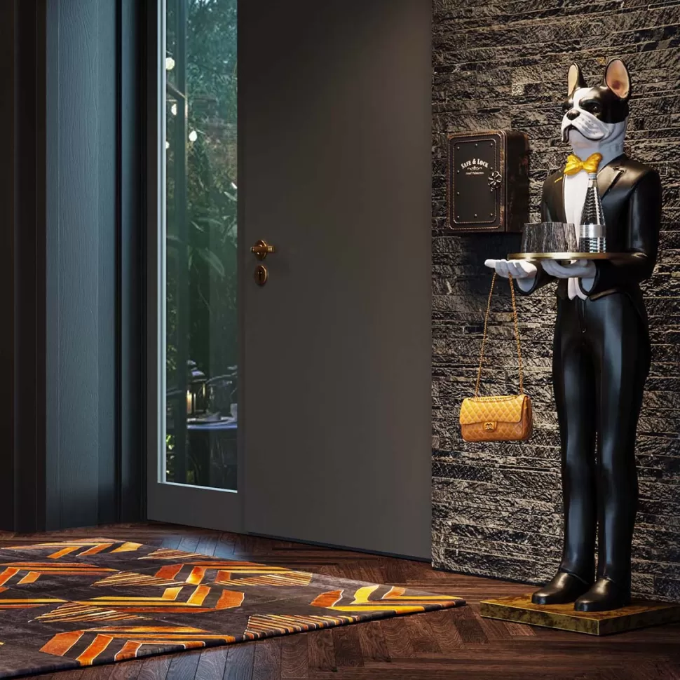 KARE Design Decofiguur Butler Dog Alfred 159cm Online