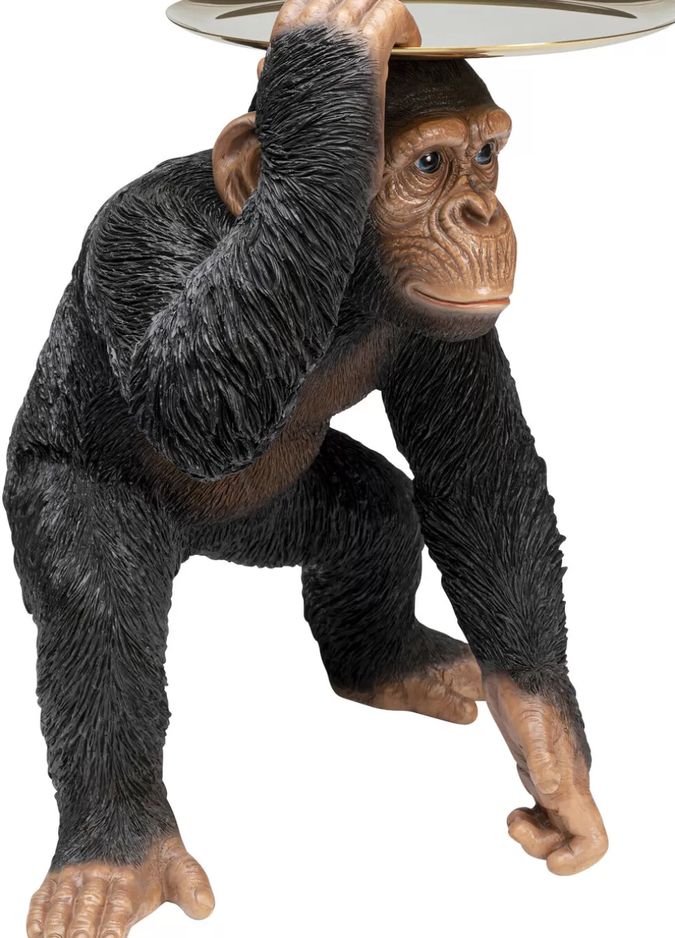 KARE Design Decofiguur Butler Playing Chimp Black 52cm Hot