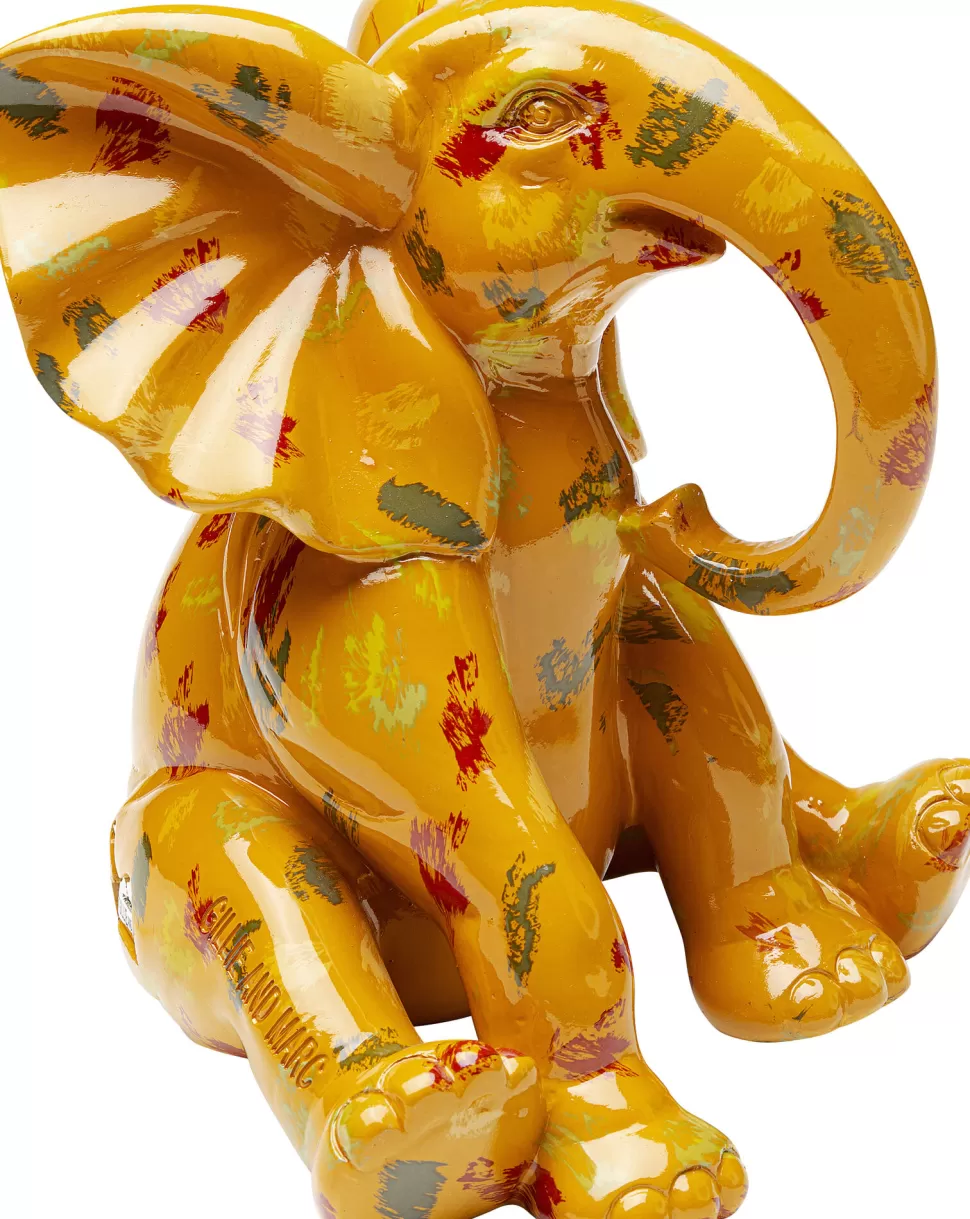 KARE Design Decofiguur Elephant Dots Yellow 18cm Shop