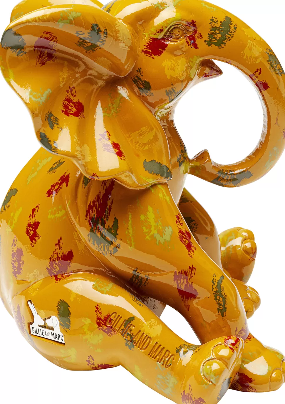 KARE Design Decofiguur Elephant Dots Yellow 18cm Shop