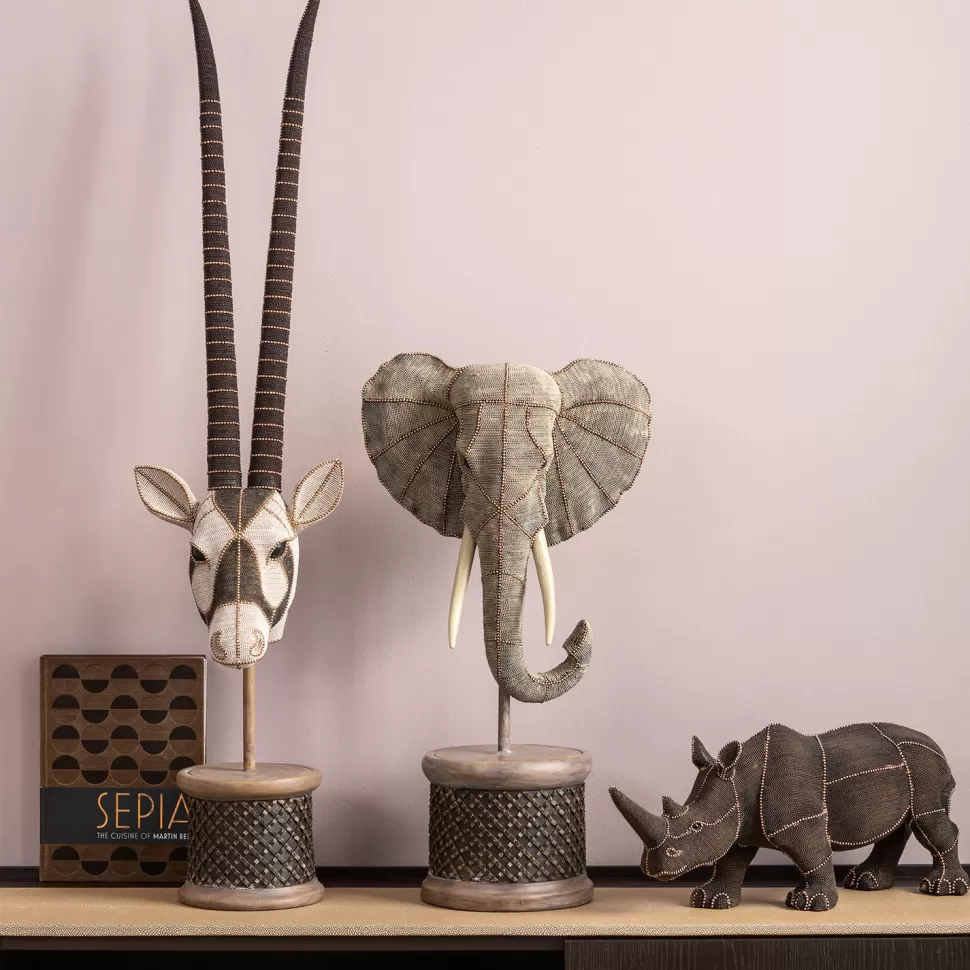 KARE Design Decofiguur Elephant Head Pearls 76cm Cheap