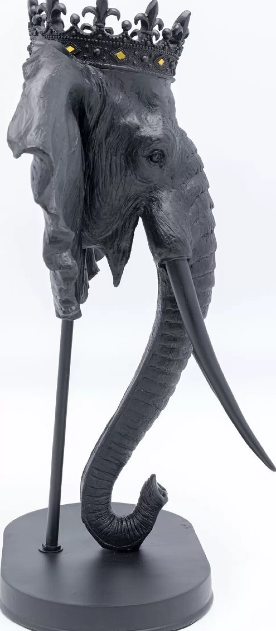 KARE Design Decofiguur Elephant Royal Black 57cm Outlet