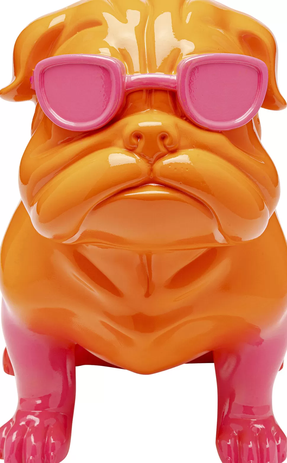 KARE Design Decofiguur Fashion Dog Orange 17cm Hot
