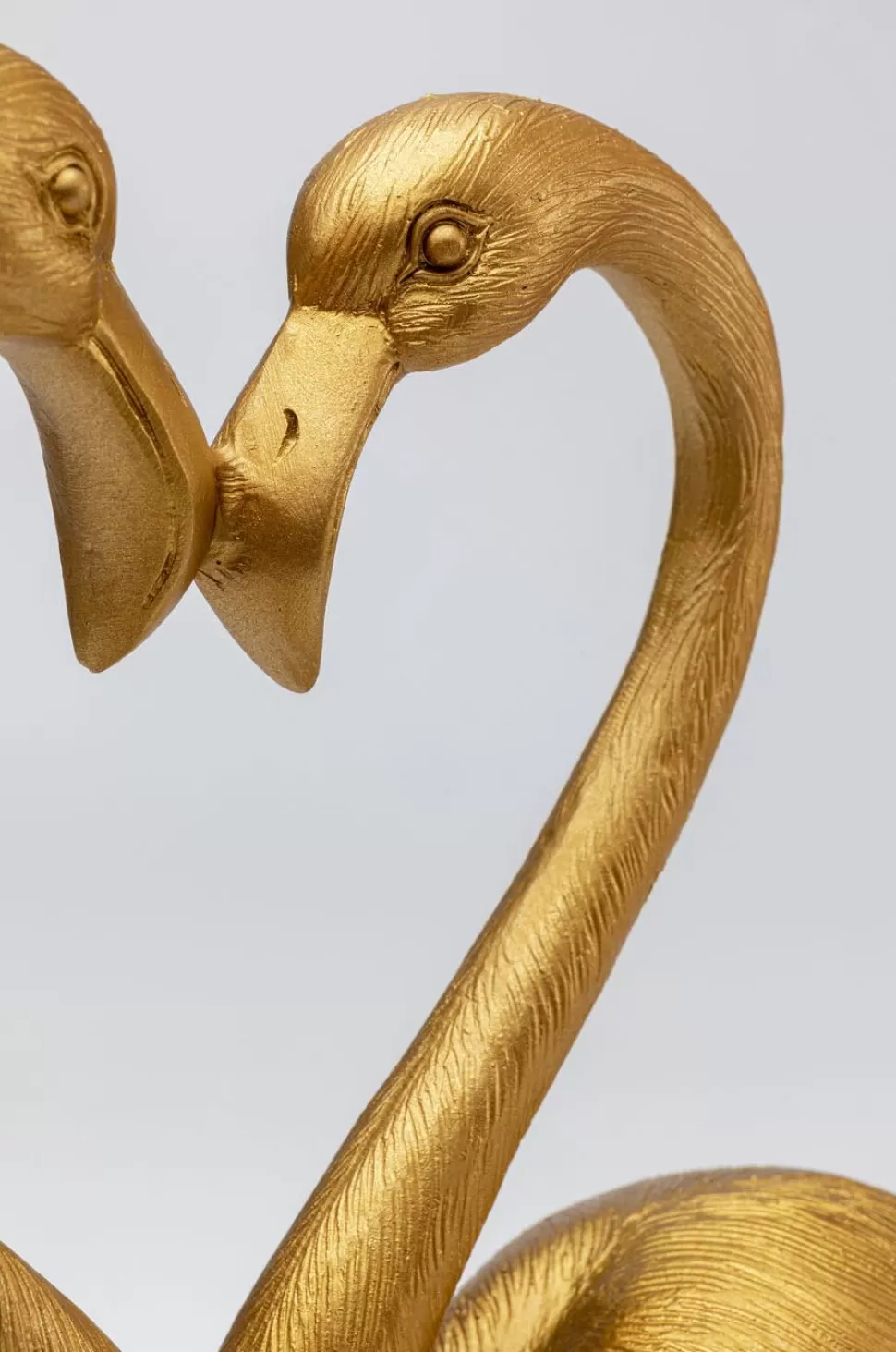 KARE Design Decofiguur Flamingo Love Gold 39cm Fashion