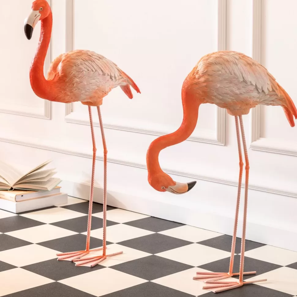 KARE Design Decofiguur Flamingo Road 75cm Clearance