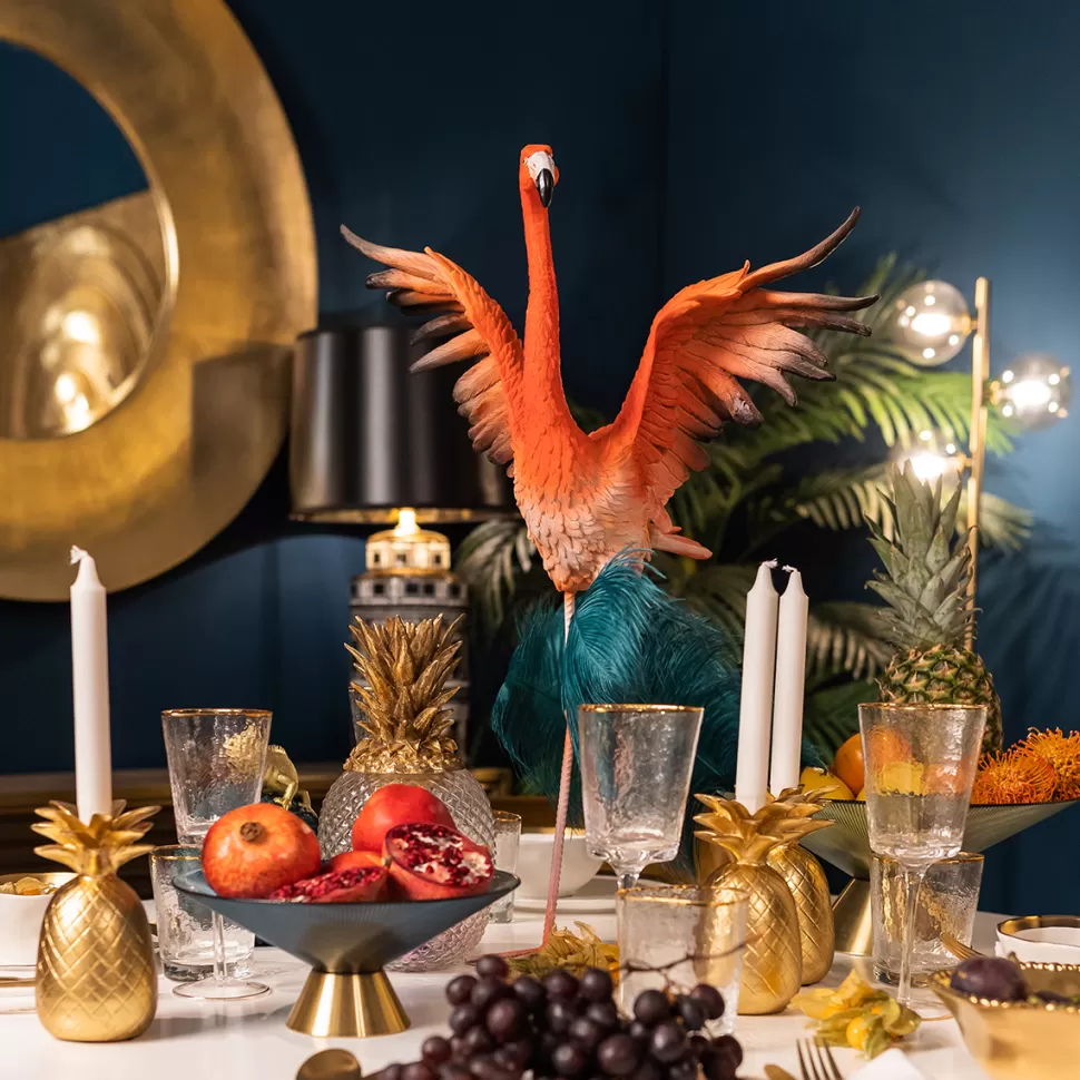 KARE Design Decofiguur Flamingo Road Fly 66cm Fashion