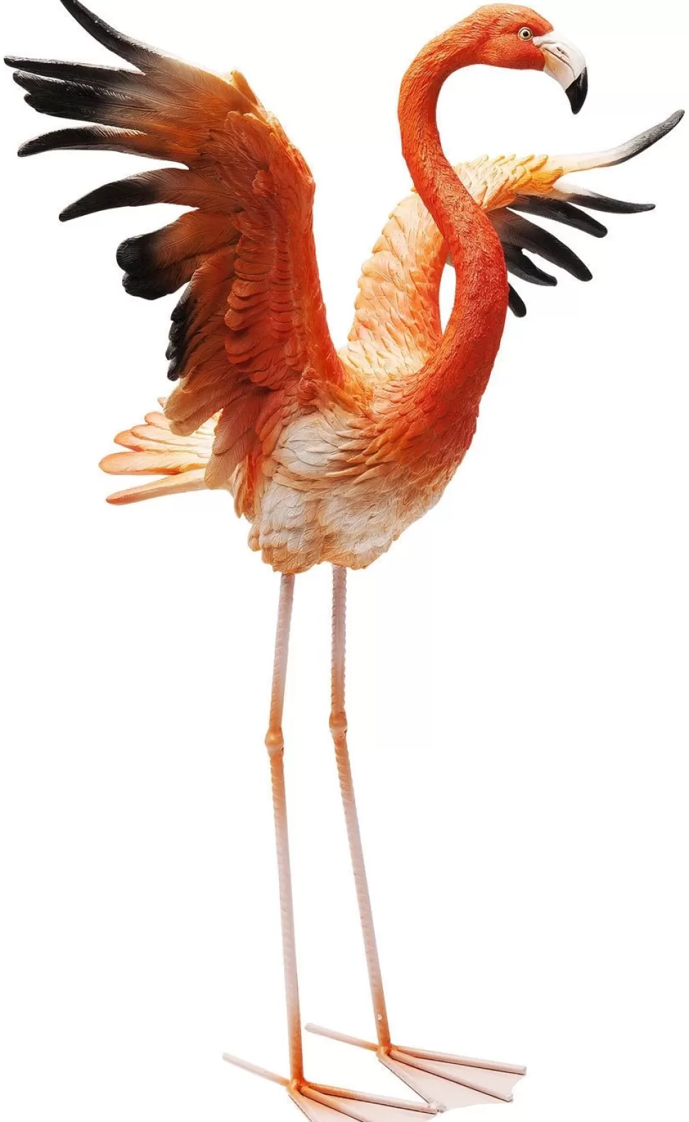 KARE Design Decofiguur Flamingo Road Fly 66cm Fashion
