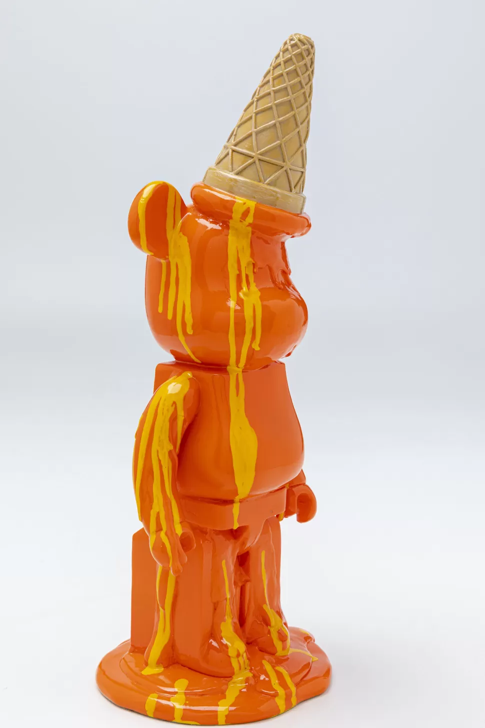 KARE Design Decofiguur Gelato Bear Orange 40cm Sale