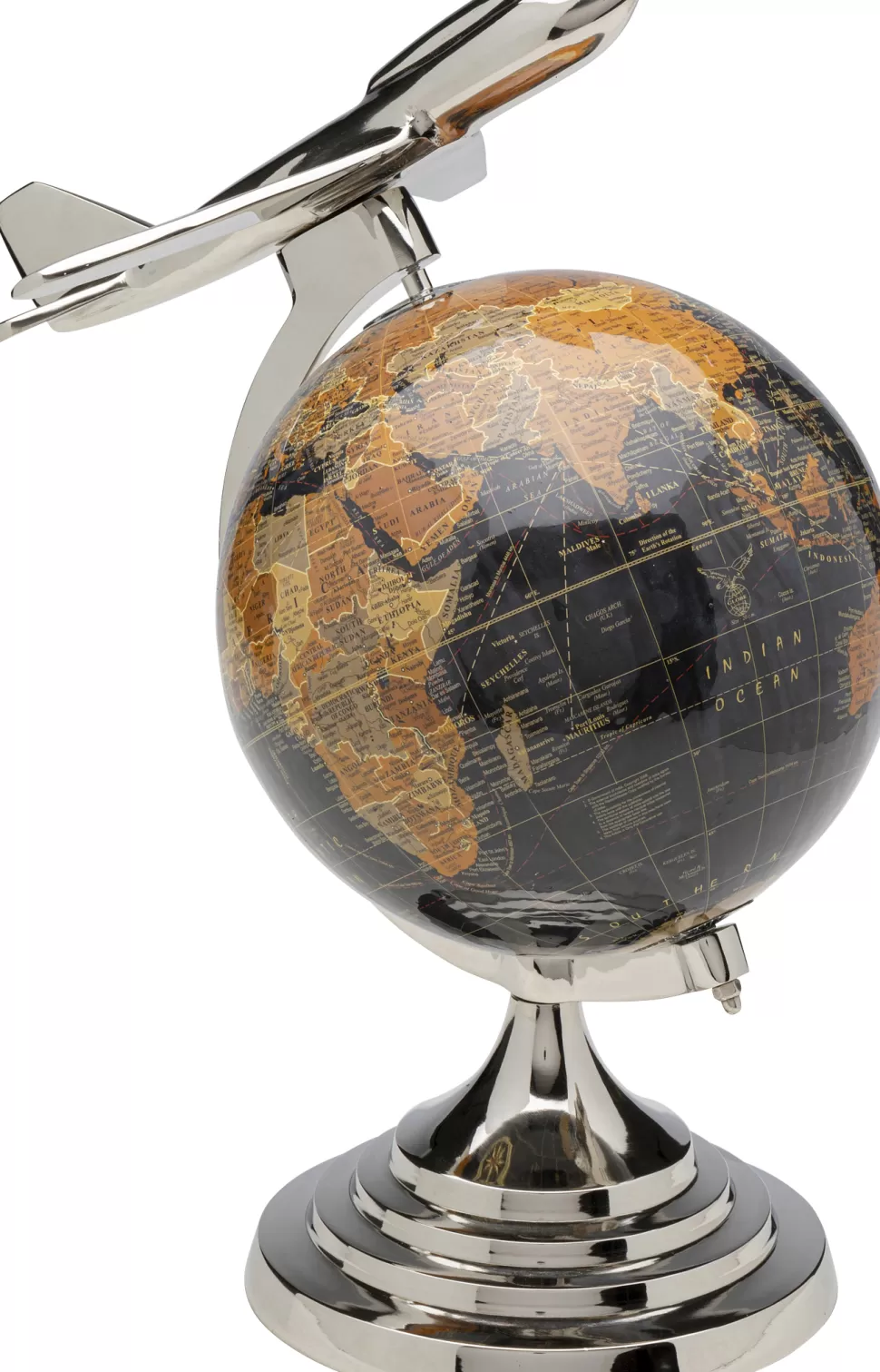KARE Design Decofiguur Globe Top Plane 39cm Flash Sale