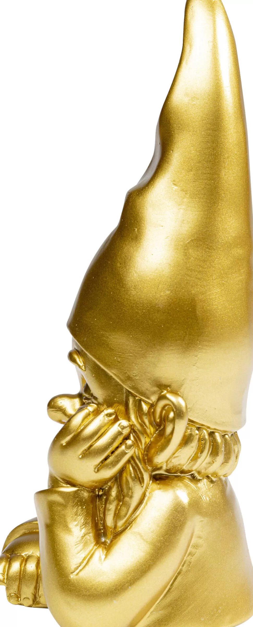 KARE Design Decofiguur Gnome Gold 21cm Clearance