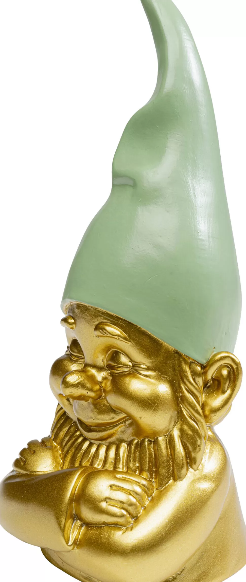 KARE Design Decofiguur Gnome Gold Green 21cm Cheap