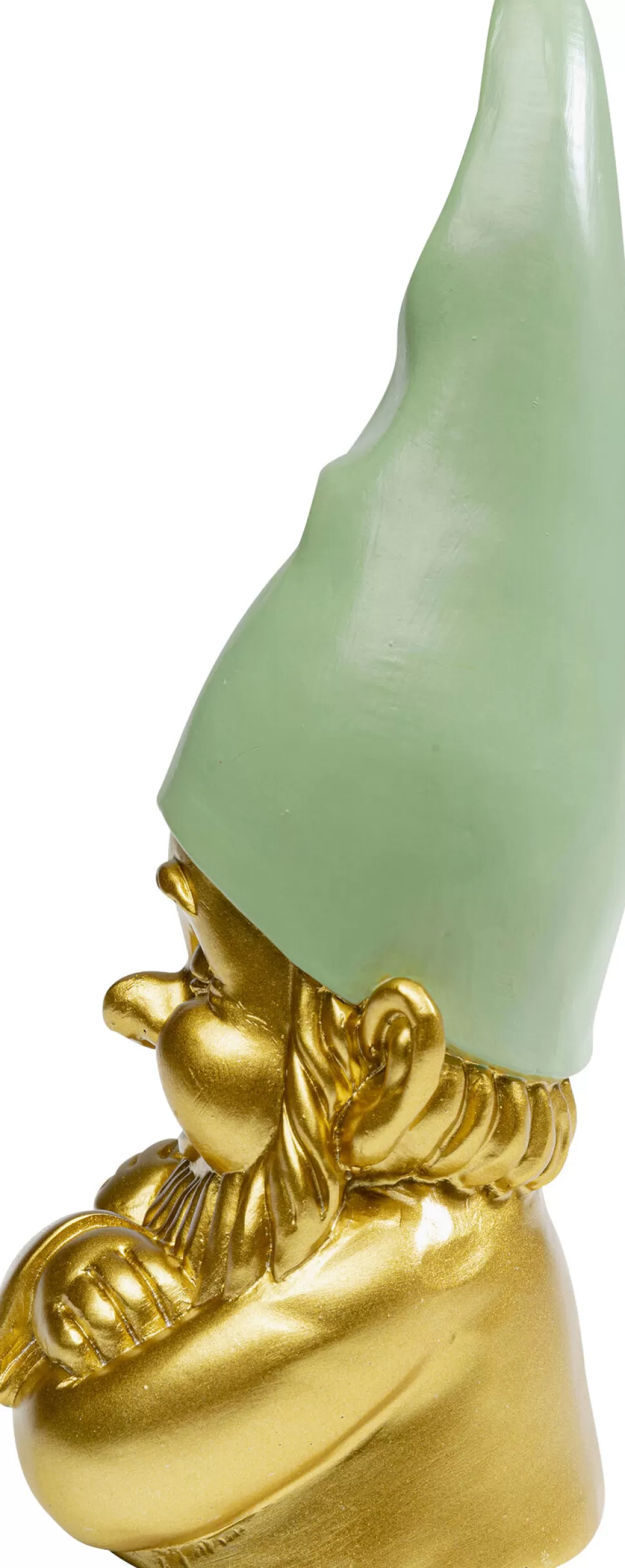 KARE Design Decofiguur Gnome Gold Green 21cm Cheap