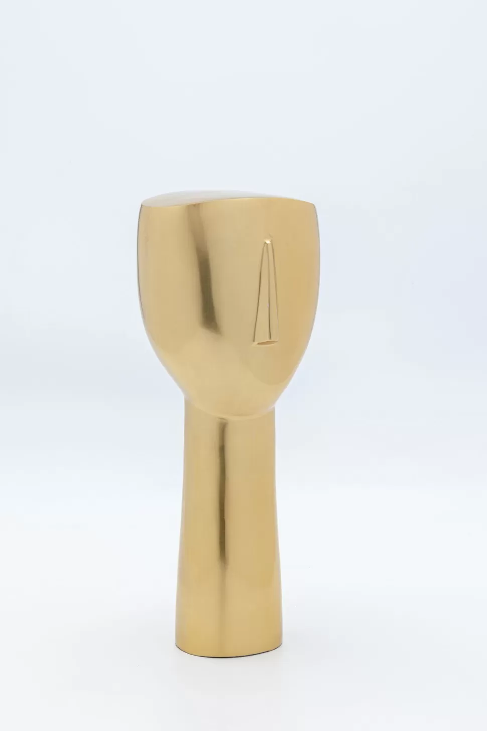 KARE Design Decofiguur Golden Face 36cm New