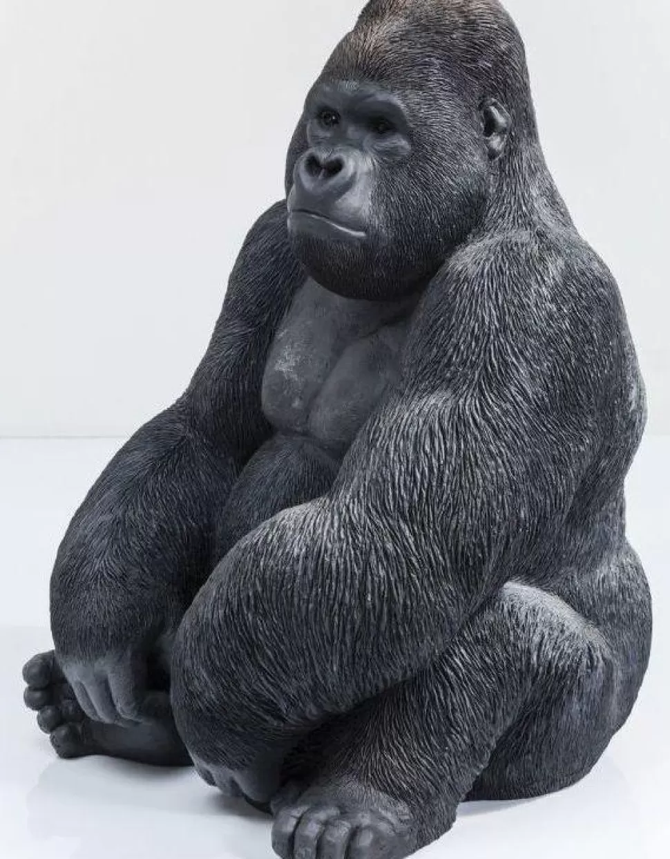 KARE Design Decofiguur Gorilla Side XL Zwart Best Sale