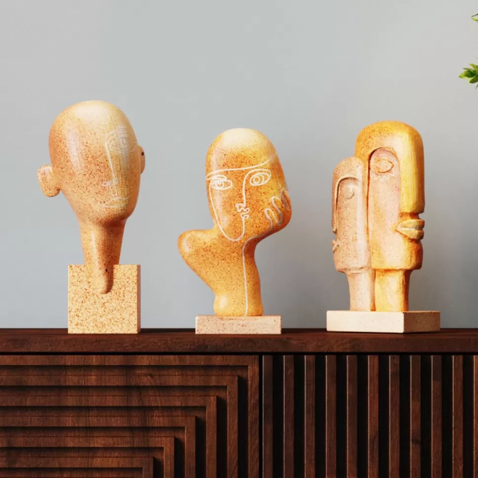 KARE Design Decofiguur Half A Face 30cm Cheap