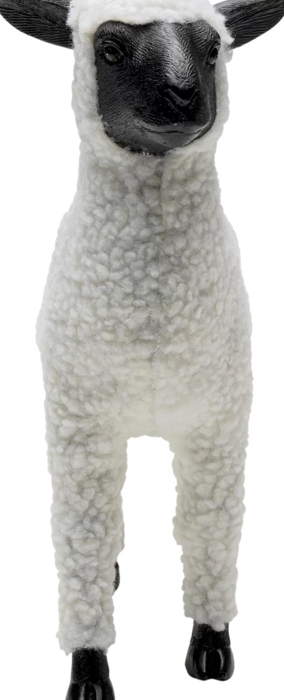 KARE Design Decofiguur Happy Sheep Wool White 28cm Online