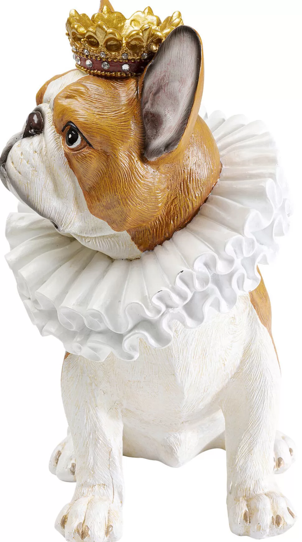 KARE Design Decofiguur King Dog Brown 29cm Cheap
