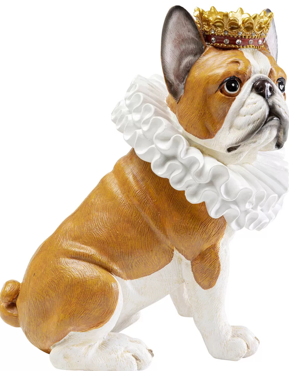KARE Design Decofiguur King Dog Brown 29cm Cheap