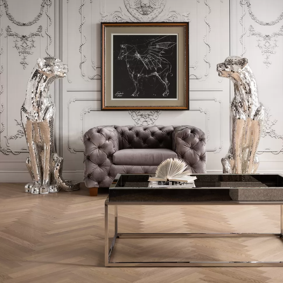 KARE Design Decofiguur Mozaïek Welcome Panther Links XL Outlet