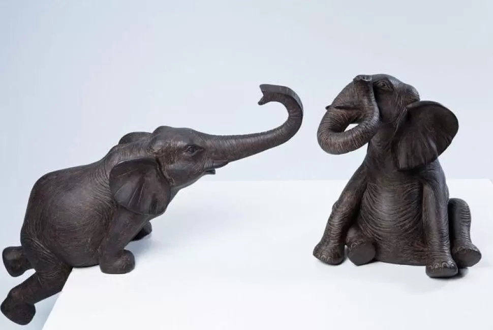 KARE Design Decofiguur Olifant Circus (2-delig) Best