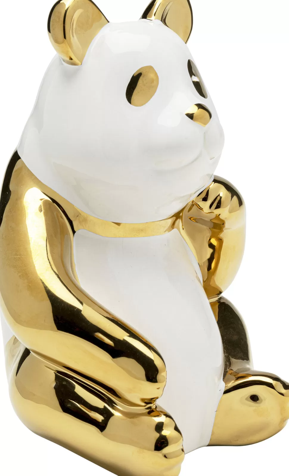 KARE Design Decofiguur Panda Gold 19cm Store