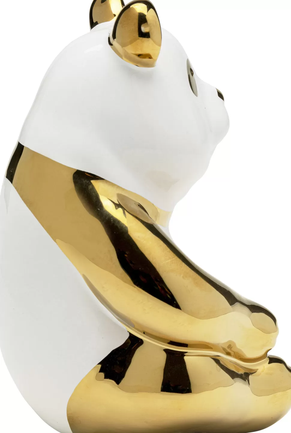 KARE Design Decofiguur Panda Gold 19cm Store