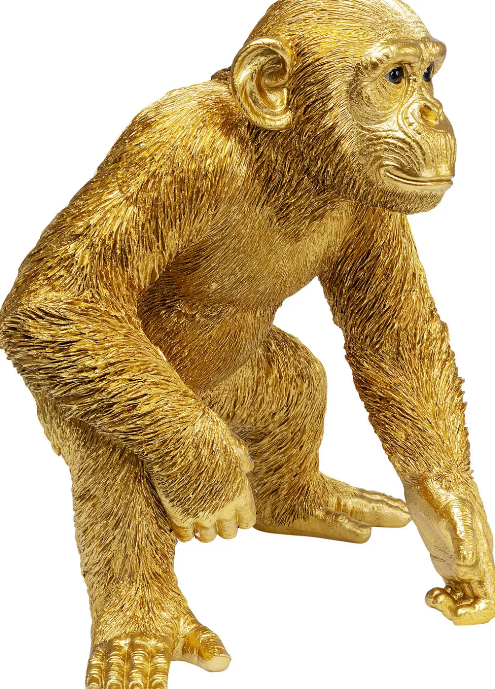 KARE Design Decofiguur Playing Ape Goud 50cm Flash Sale