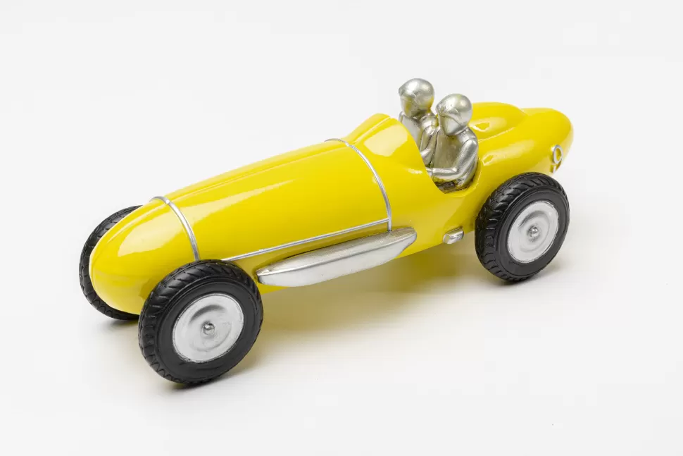 KARE Design Decofiguur Racing Car Yellow 9cm Flash Sale