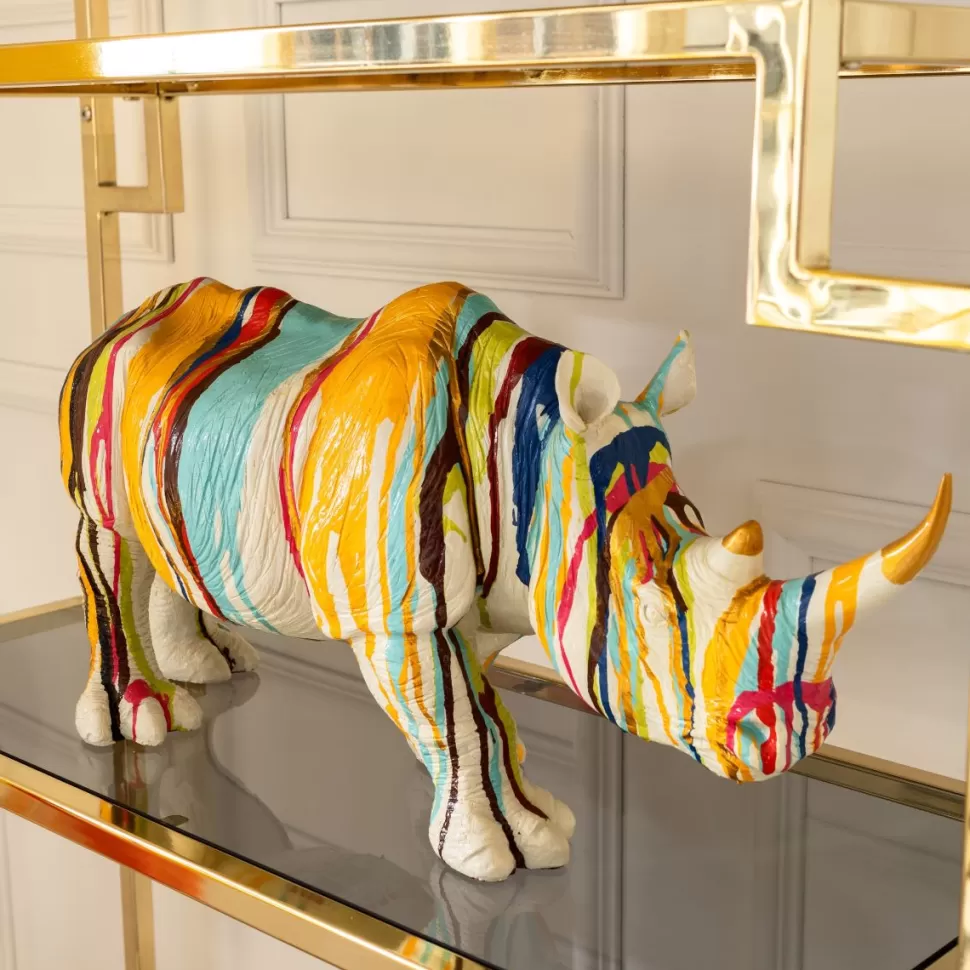 KARE Design Decofiguur Rhino Colore 26cm Best