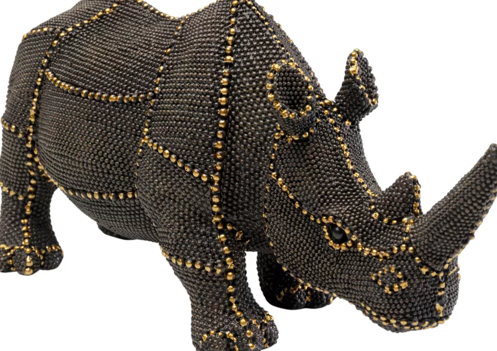 KARE Design Decofiguur Rhino Rivets Pearls 26cm Store